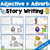 Grade 3, 4, 5 & 6 Adjective & Adverb Story Writing | Gramm