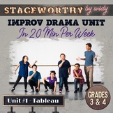 Grade 3 / 4 Drama in 20 Min per Week: Tableau Drama Skills