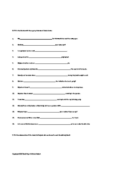 grade 3 4 english vocabulary worksheet complete alphabet tpt