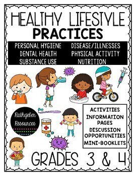 Preview of Grade 3 & 4 Entire Health Unit {Healthy Lifestyle Practices}