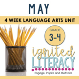 Grade 3/4 Ignited Literacy MAY {Pack 9} Spiralled Junior L