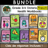 Grade 3/4 Ontario FRENCH HEALTH Workbooks