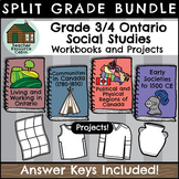 Grade 3/4 Social Studies Workbooks (Ontario Curriculum)