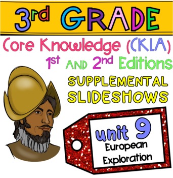 Preview of Grade 3 | Amplify Core Knowledge (CKLA) ALIGNED | Skills Slideshows UNIT 9