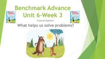 Preview of Grade 3 - Benchmark Advance Unit 6 Week 3 - Everything You Need to Succeed!