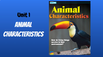 Preview of Grade 3 Benchmark Workshop Unit 1: Animal Characteristics: Week 1