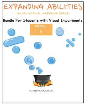Preview of Grade 3, Bundle For Students for the Visually Impaired