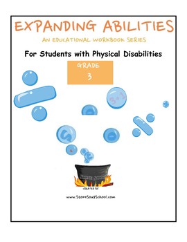 Preview of Grade 3, Bundle For Students w/ Physical Disabilities
