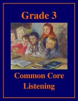 Preview of Grade 3 Common Core Listening Practice Bundle