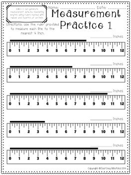 grade 3 common core measurement worksheet 3md4 by teaching in paradise