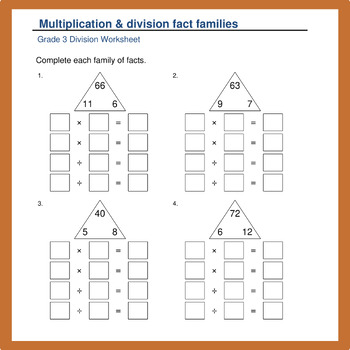 Preview of Grade 3 Division Mastery Pack: Simple Division, Long Division