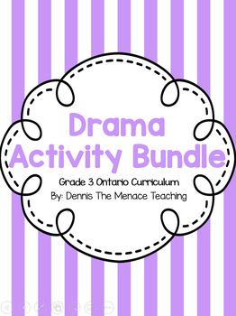 Preview of Grade 3 Drama Activity Bundle!