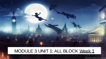 Preview of Grade 3 - EL ALL BLOCK Module 3 - Peter Pan