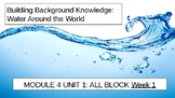 Grade 3 EL - ALL BLOCK Module 4, Units 1,2,3 - Water