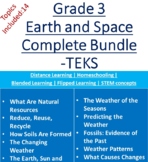 Grade 3 TEKS- Earth Science HDVideos Bundle - Distance Education