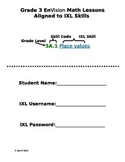 Grade 3 Envision Math-IXL skill alignment