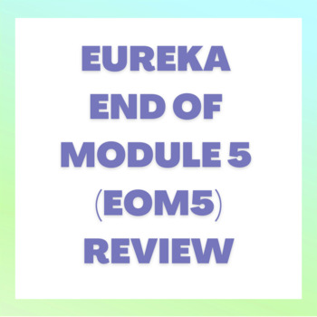 Preview of Grade 3 Eureka Math End of Module 5 Review (Fractions)