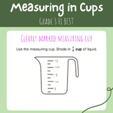 3rd Grade FL BEST Measuring in Cups MA.3.M.1.1