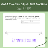 3rd Grade FL BEST Time One and Two Step Word Problems MA.3.M.2.2