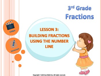 Preview of Grade 3 Fractions- Lesson 3