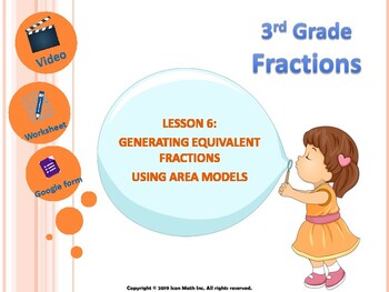 Preview of Grade 3 Fractions- Lesson 6