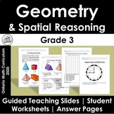 Grade 3 Geometry and Spatial Reasoning - Ontario Math Curr