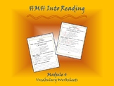 Grade 3 HMH Into Reading vocabulary worksheets Module 4
