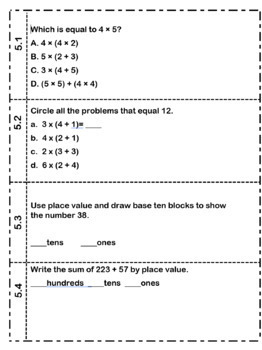 into math practice and homework journal grade 5 answer key