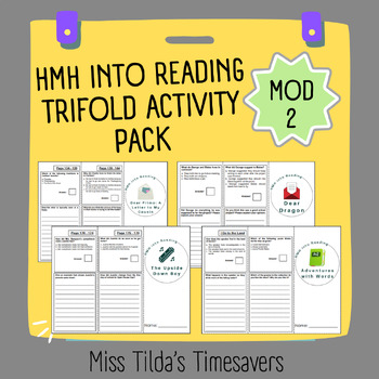 Preview of Grade 3 HMH into Reading Activity Pack - Module 2