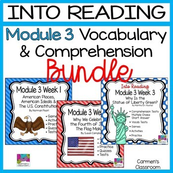 Preview of Into Reading HMH Module 3 BUNDLE