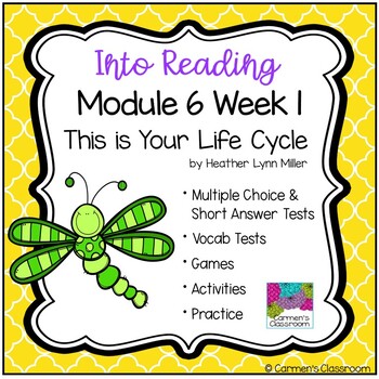 Preview of Into Reading HMH 3rd Grade Module 6 Week 1 - This is Your Life Cycle
