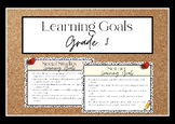 Grade 3 Learning Goals | Ontario Curriculum