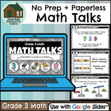 Grade 3 MATH TALKS for Google Slides™