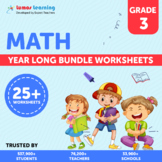 Grade 3 Math - 25+ Standard Aligned Printable Worksheets -