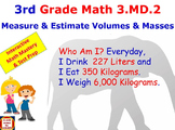 Grade 3 Math Interactive – Measure and Estimate Volumes an