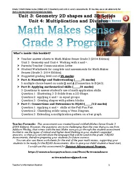 math makes sense grade 3 homework