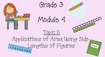 Preview of Grade 3 Math Module 4 Topic D