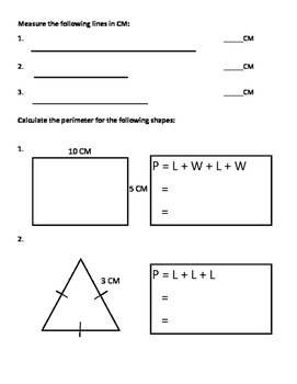 measuring perimeter worksheets grade 3