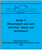 Grade 3 Measurement and Data Activities, Games and Worksheets