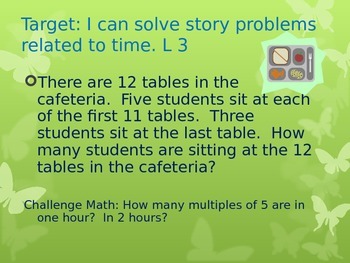 Grade 3 Module 2 Application Problems Entry Task PowerPoint - Eureka
