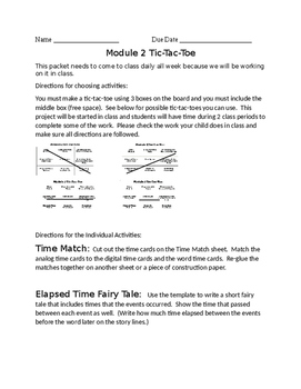 Preview of Grade 3 Module 2 End of Module Project/Review