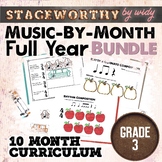 Grade 3 Music Lesson Plans Ontario Curriculum Whole Year Bundle