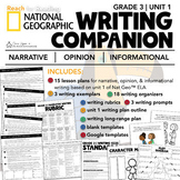 Grade 3 Nat Geo™ Reach for Reading Writing Companion Pack 