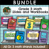 Grade 3 Ontario MATH Workbooks and Google Slides™