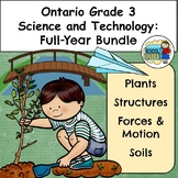 Grade 3 Ontario Science Full-Year Bundle Differentiated (2