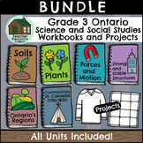 Grade 3 Ontario Science and Social Studies Workbooks and Projects