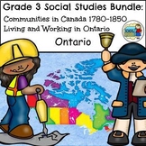 Grade 3 Ontario Social Studies Bundle 2023
