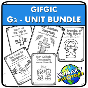 Preview of Grade 3 Religion BUNDLE - Growing in Faith, Growing in Christ (Digital/PDF)
