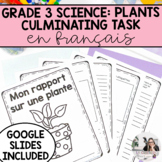 Grade 3 Science | French Growth and Changes in Plants | Cu