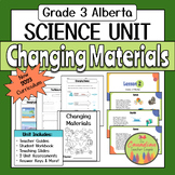 Grade 3 Science - Matter Unit - New Alberta Curriculum
